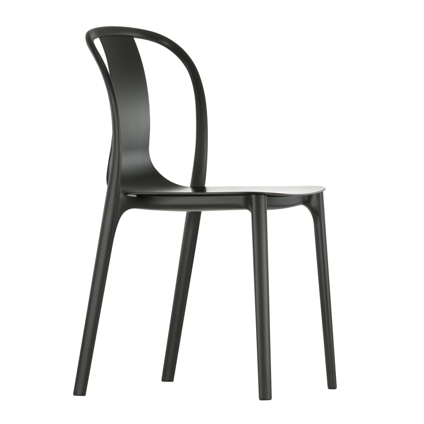 Vitra Belleville tuoli musta saarni