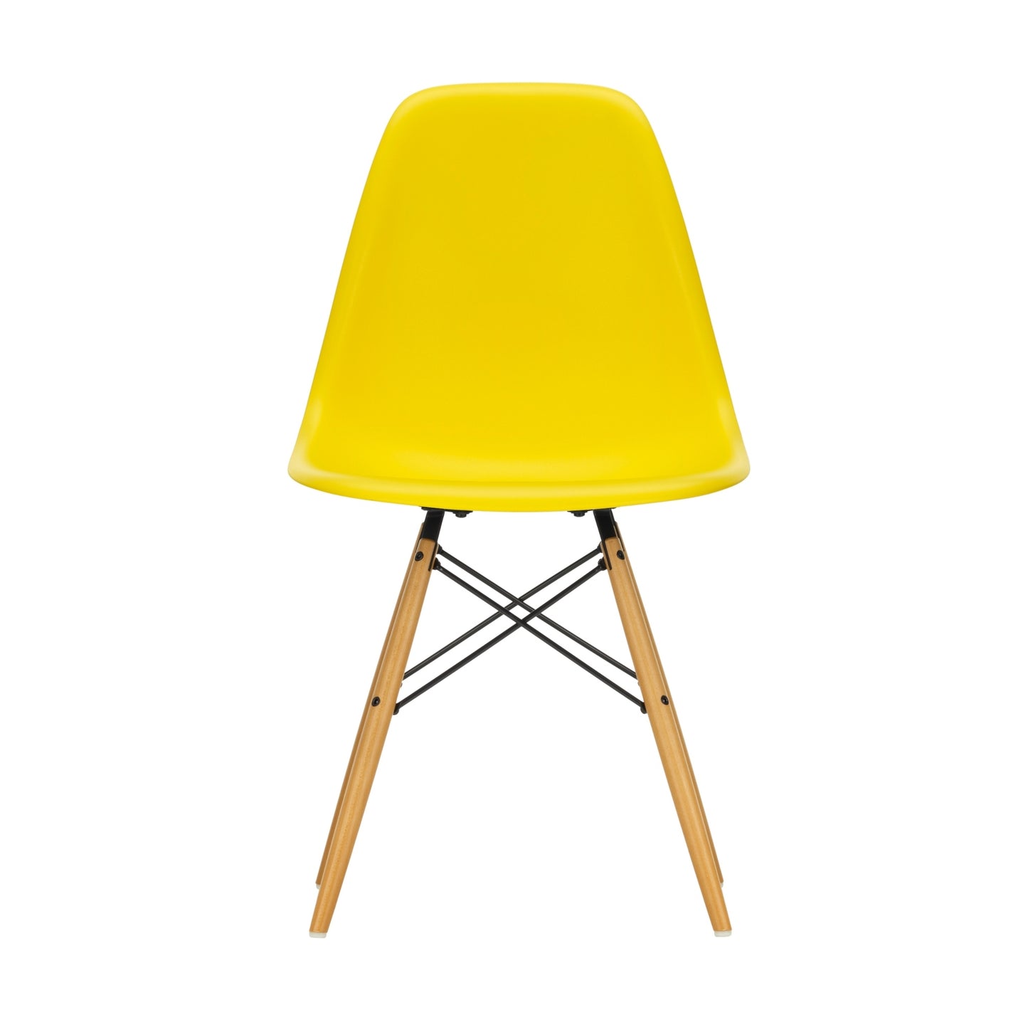 Vitra Eames DSW tuoli keltainen/vaahtera