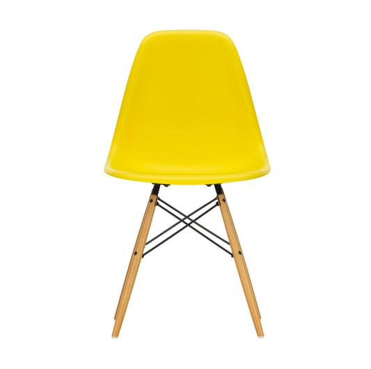 Vitra Eames DSW tuoli keltainen/vaahtera