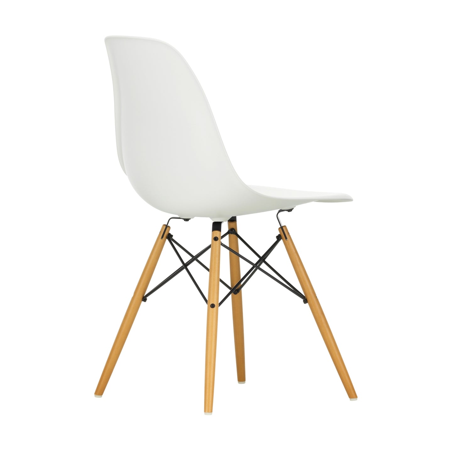Vitra Eames DSW tuoli valkoinen/vaahtera
