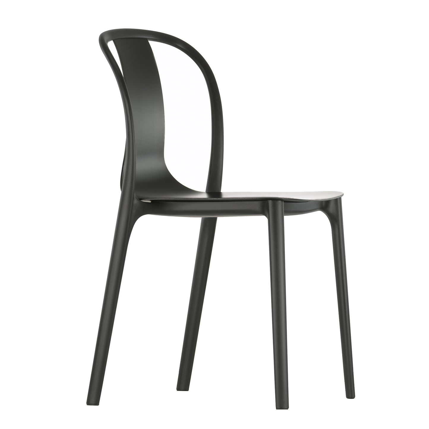 Vitra Belleville tuoli musta muovi