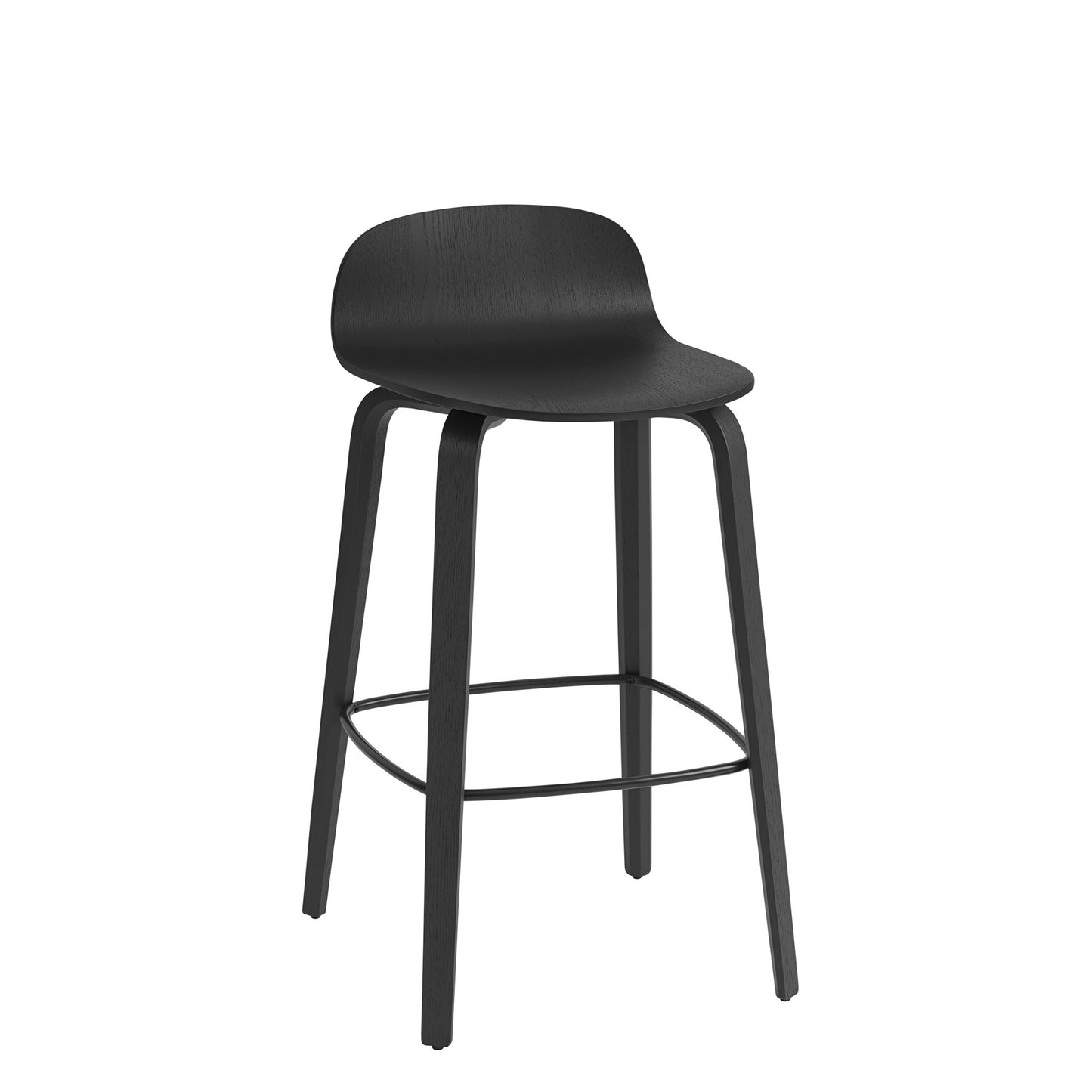 Muuto Visu baarituoli musta