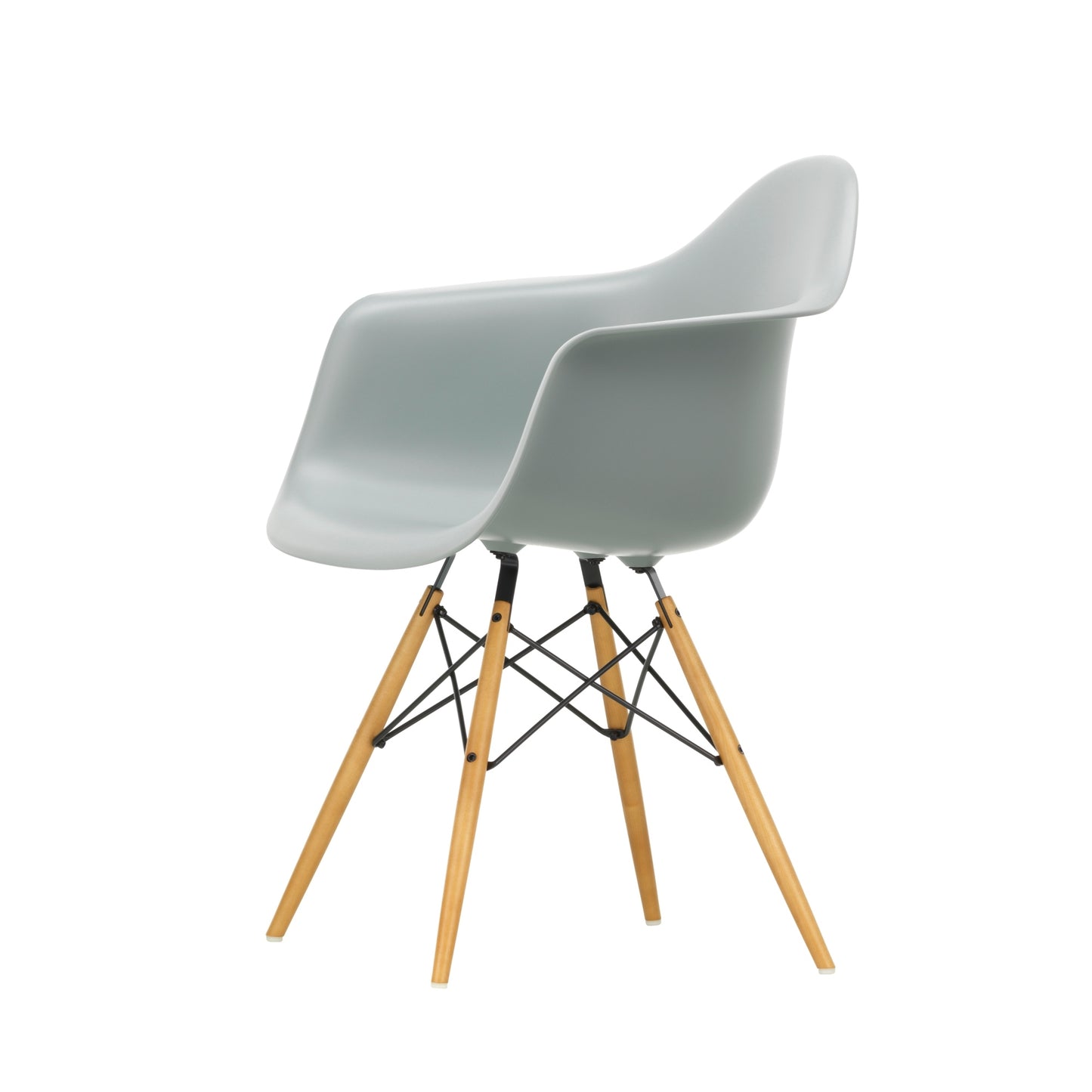 Vitra Eames DAW tuoli vaaleanharmaa/vaahtera