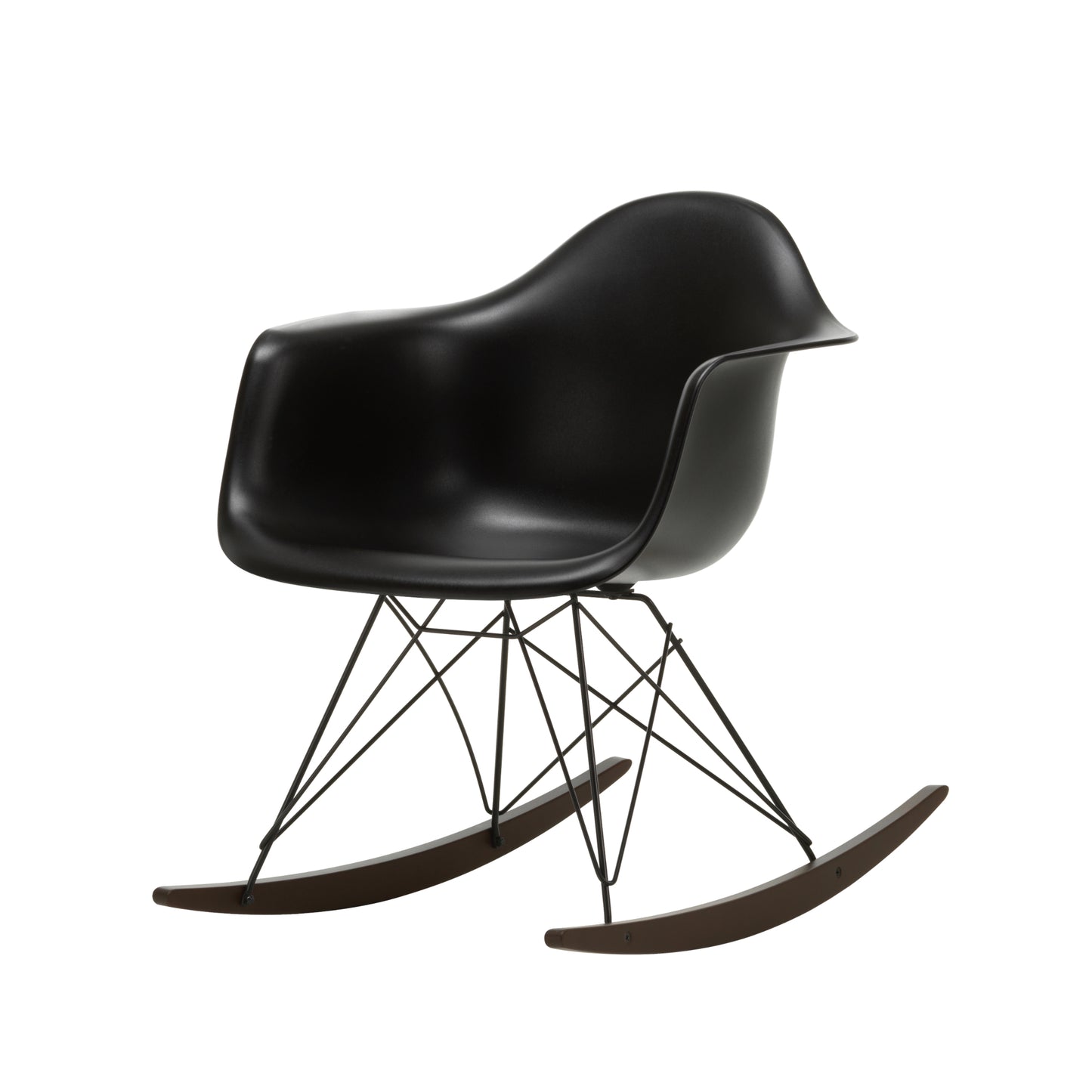 Vitra Eames RAR keinutuoli musta