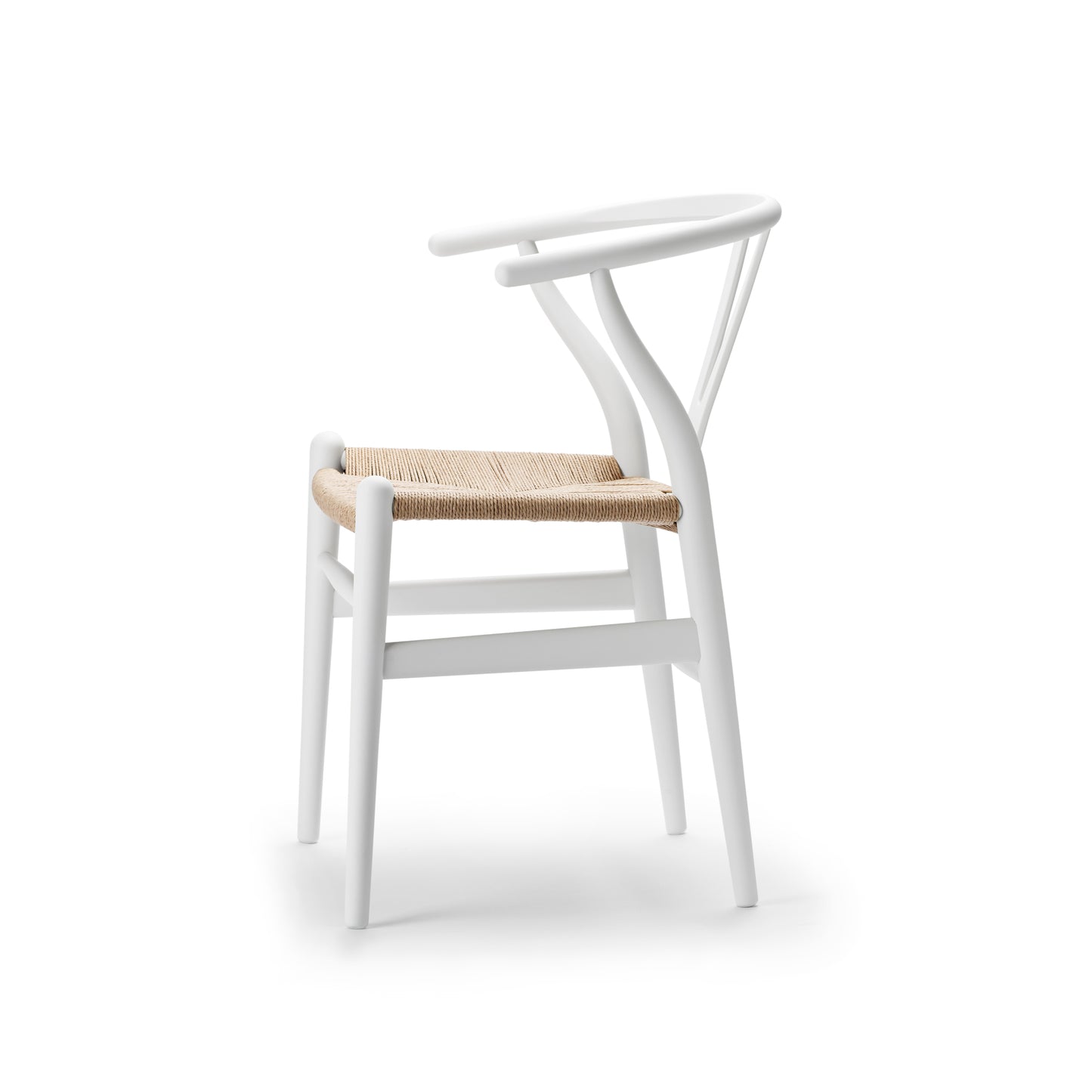 Carl Hansen & Søn CH24 Wishbone Soft valkoinen pyökki/luonnonväri