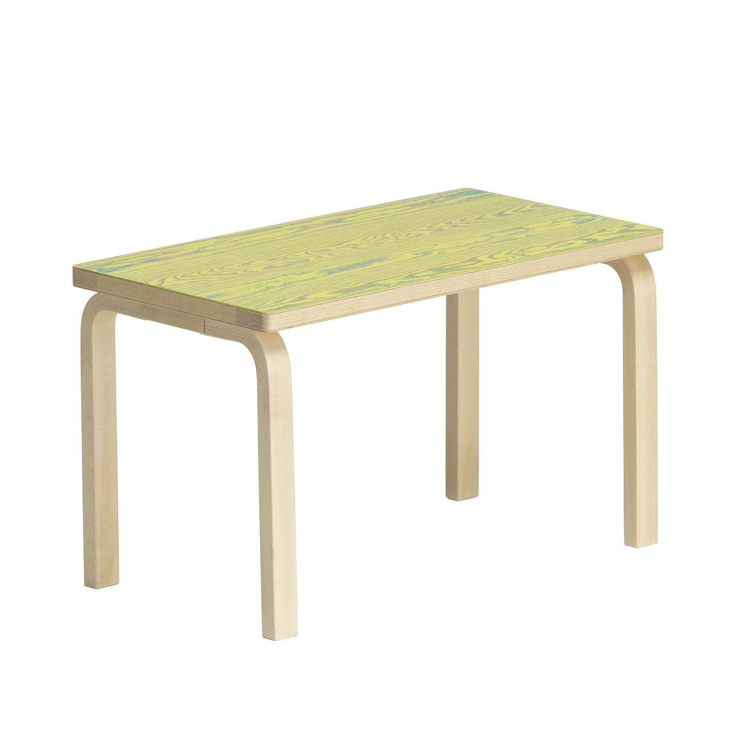 Artek 153B ColoRing penkki istuin vihreä/keltainen