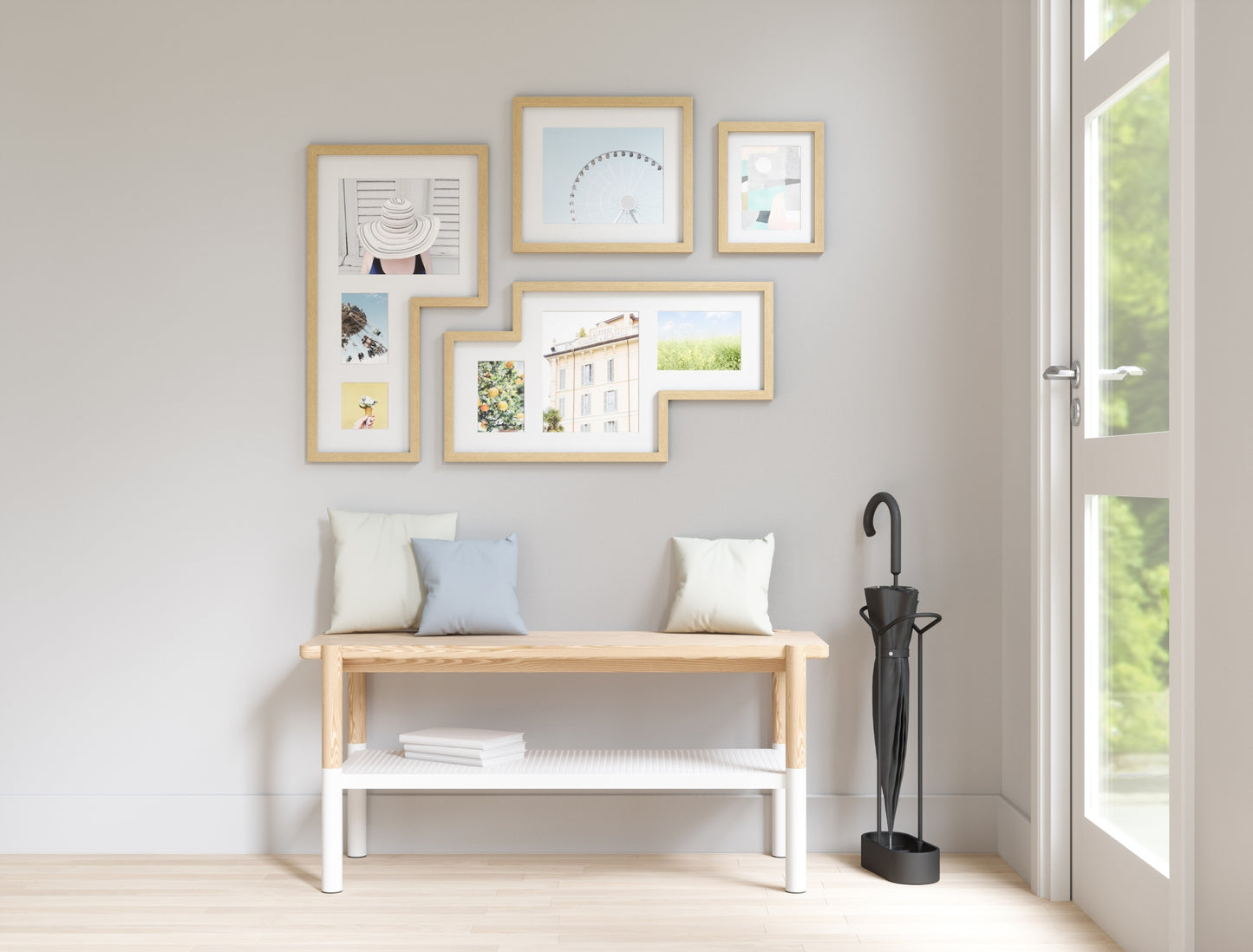 Umbra Mingle Gallery kehykset 4kpl natural