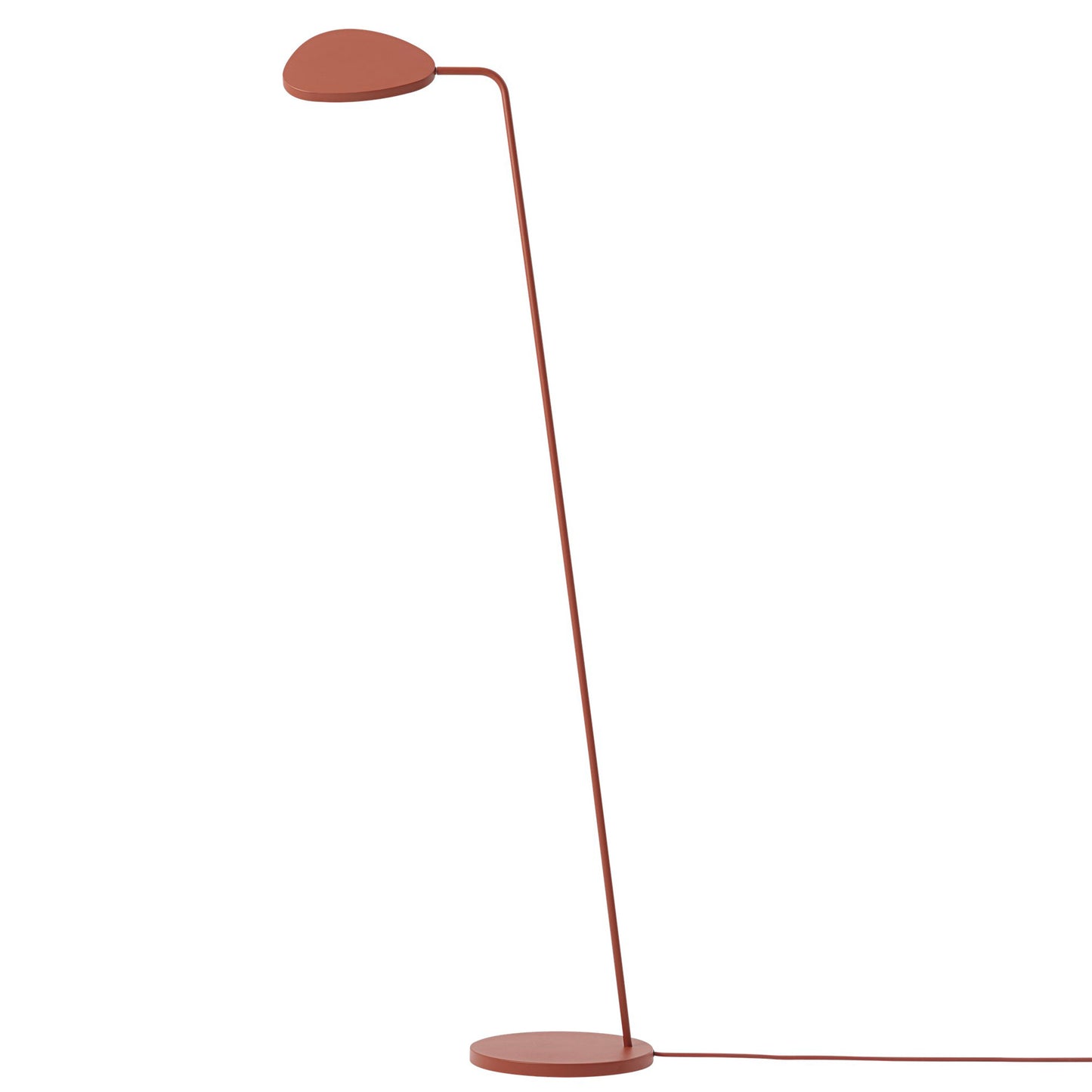 Muuto Leaf lattiavalaisin kuparinruskea