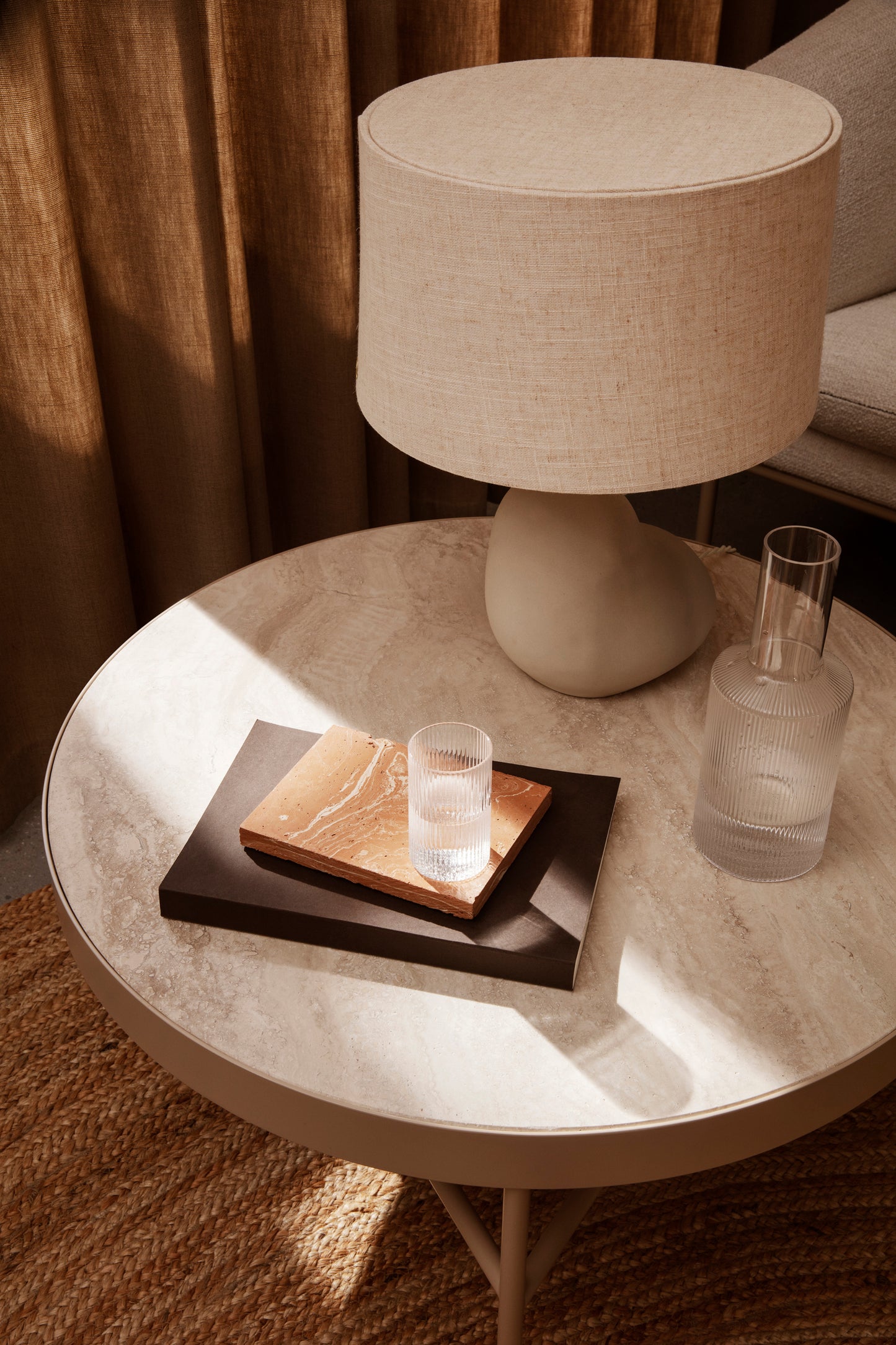 Ferm Living Hebe jalka S valkoinen