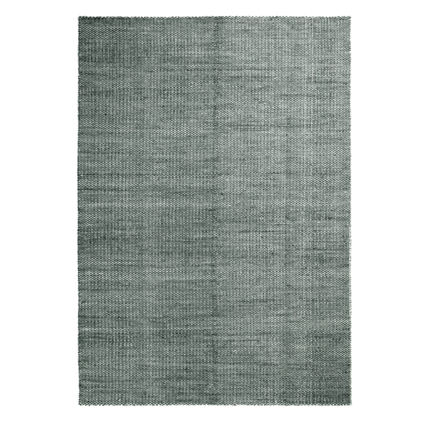 HAY Moiré Kelim matto 200x300 tummanvihreä