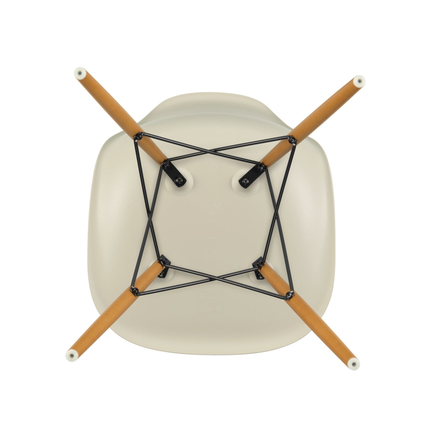 Vitra Eames DSW tuoli luonnonvalkoinen/vaahtera