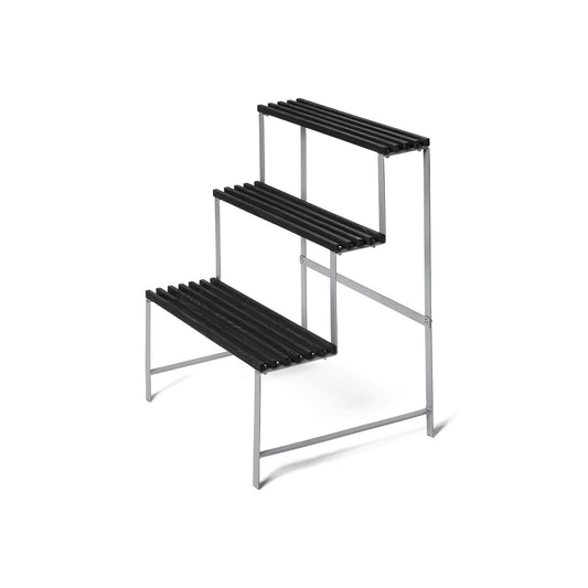 Design House Stockholm Flower Pot Stand, tummanharmaa
