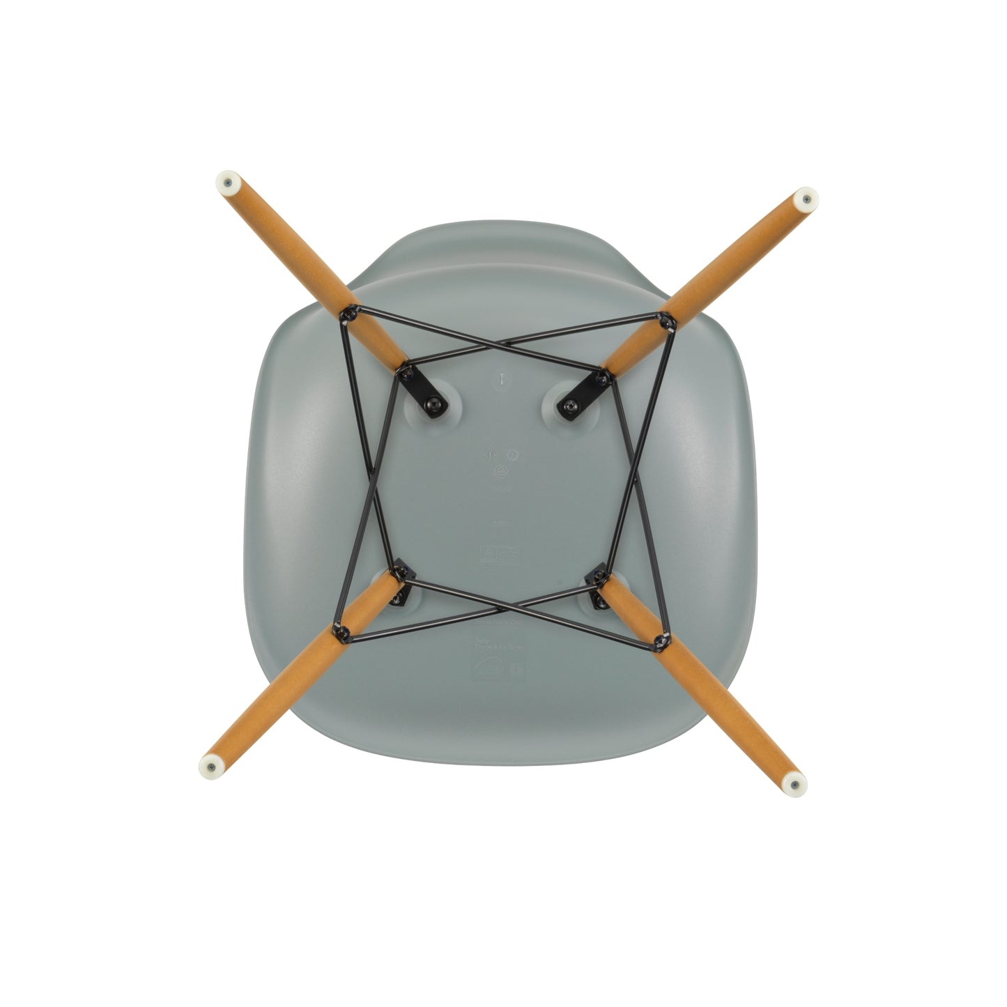 Vitra Eames DSW tuoli vaaleanharmaa/vaahtera