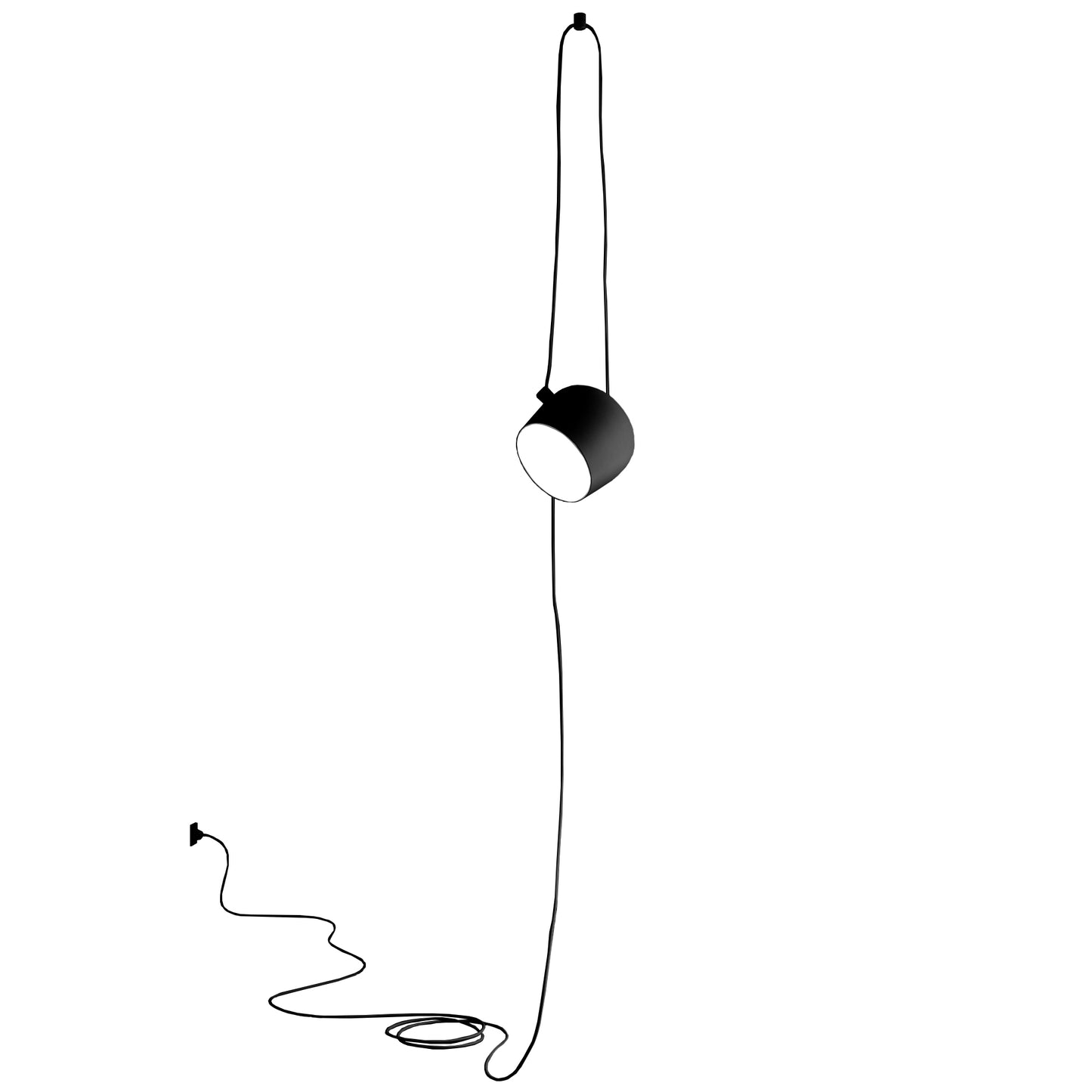 FLOS Aim Cable-Plug musta