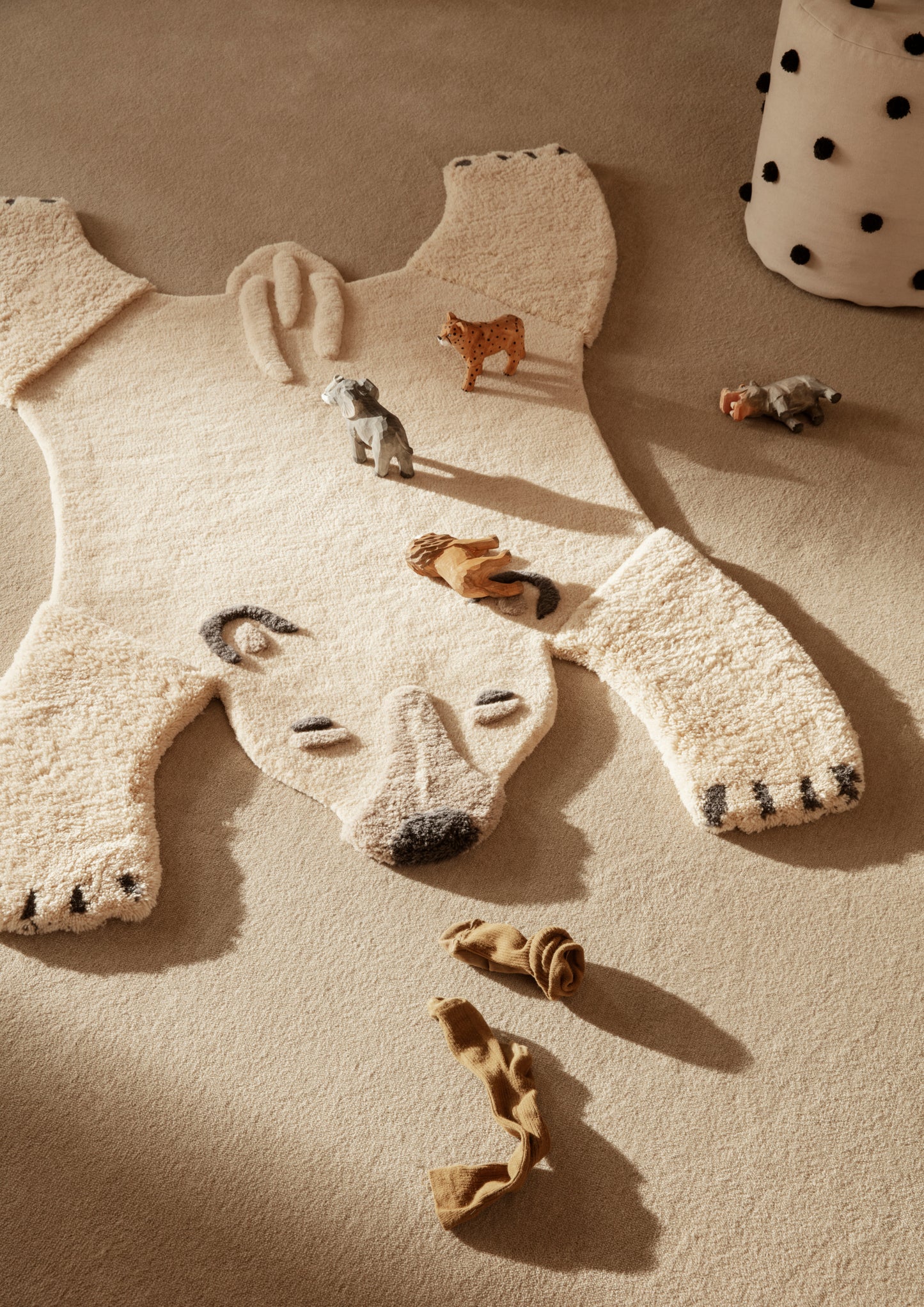 Ferm Living Polar Bear tuftattu matto