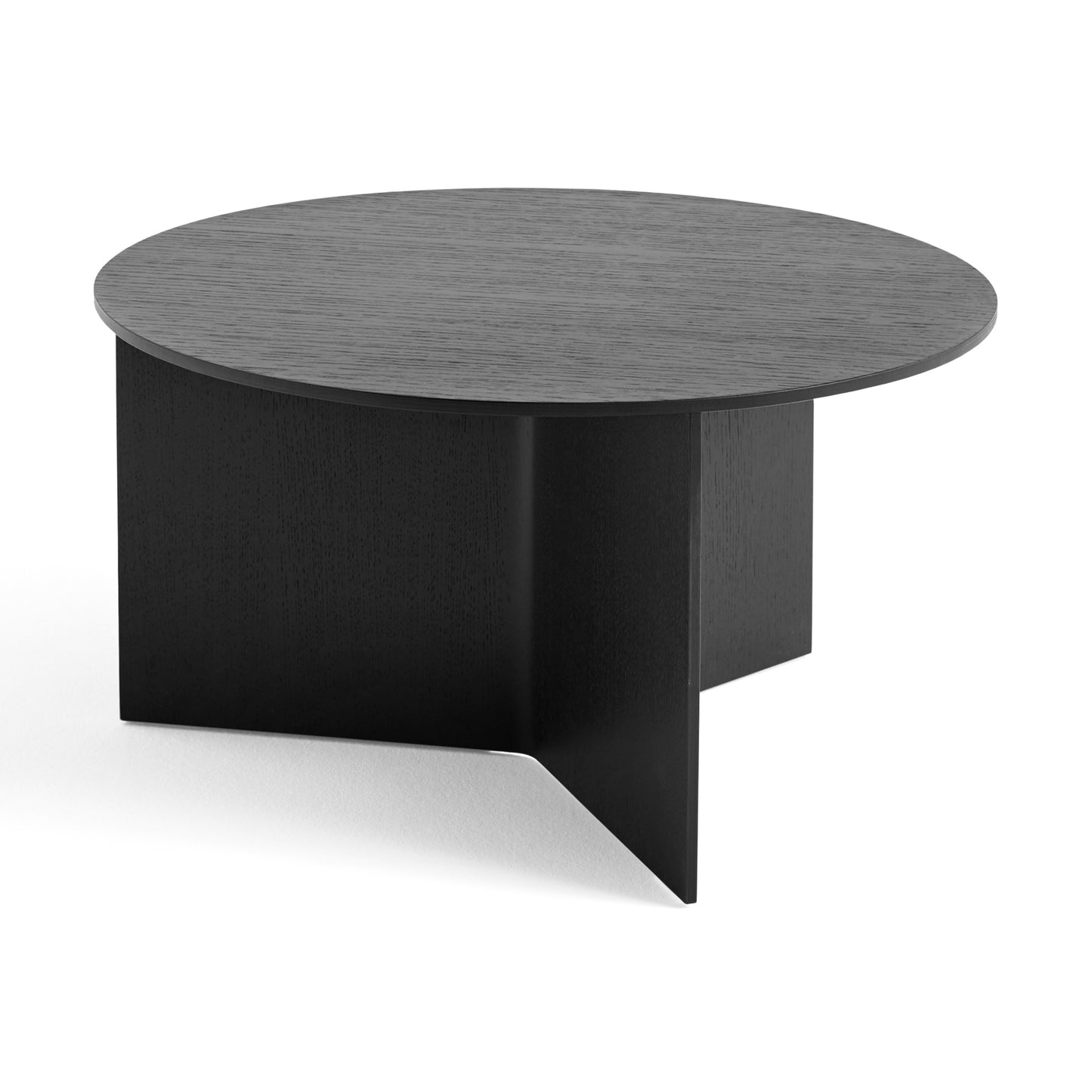 HAY Slit Wood sohvapöytä XL musta tammi