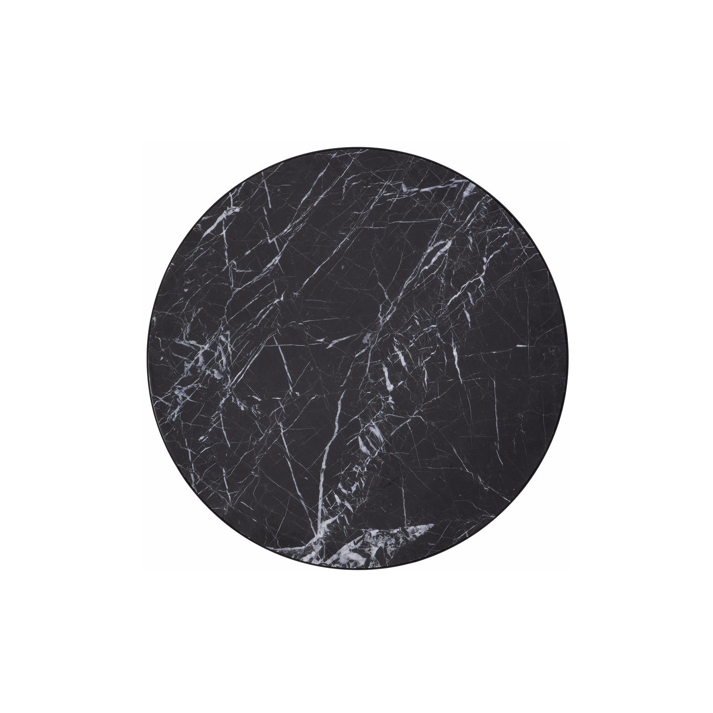 Ferm Living Marble L sohvapöytä musta marmori