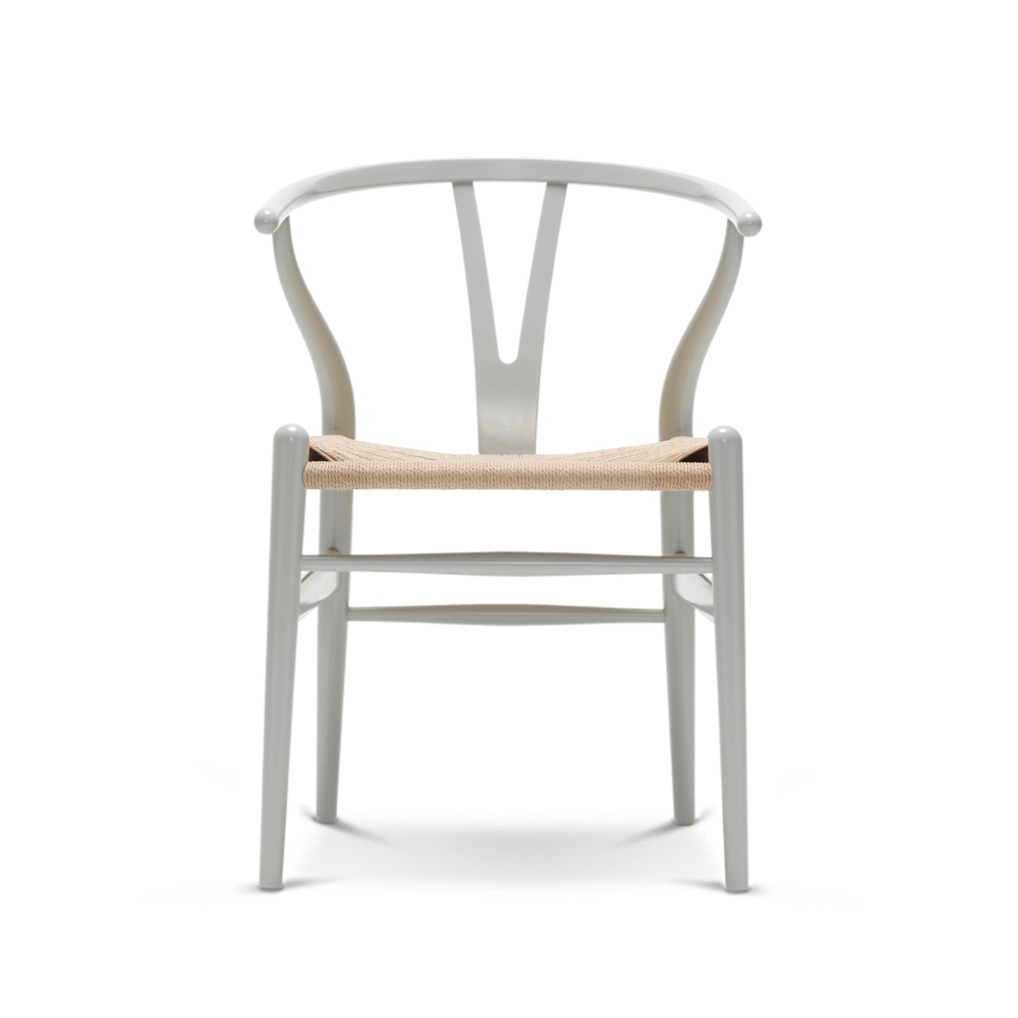 Carl Hansen & Søn CH24 Wishbone hopeanharmaa pyökki/luonnonväri