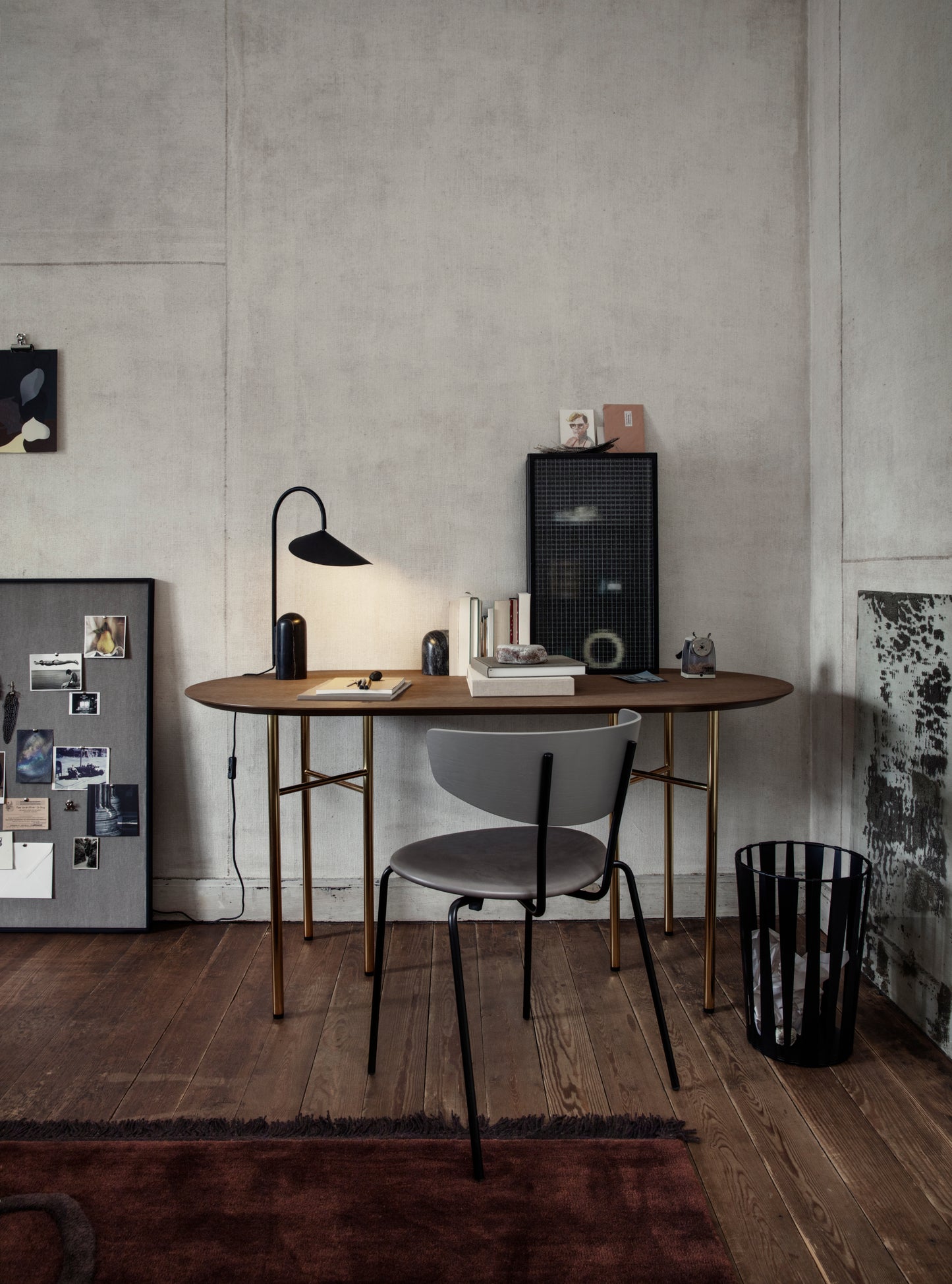 Ferm Living Herman tuoli harmaa