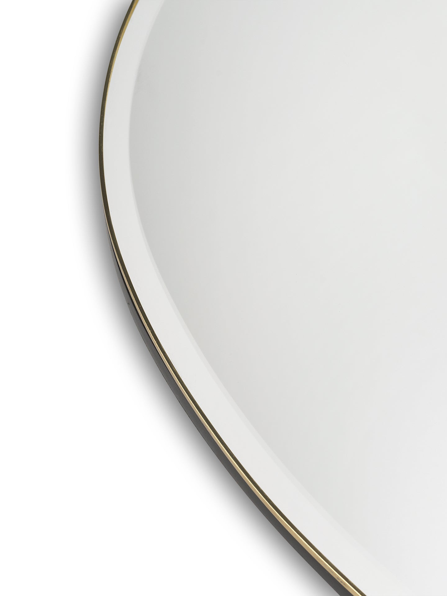 Ferm Living Pond XL peili messinki