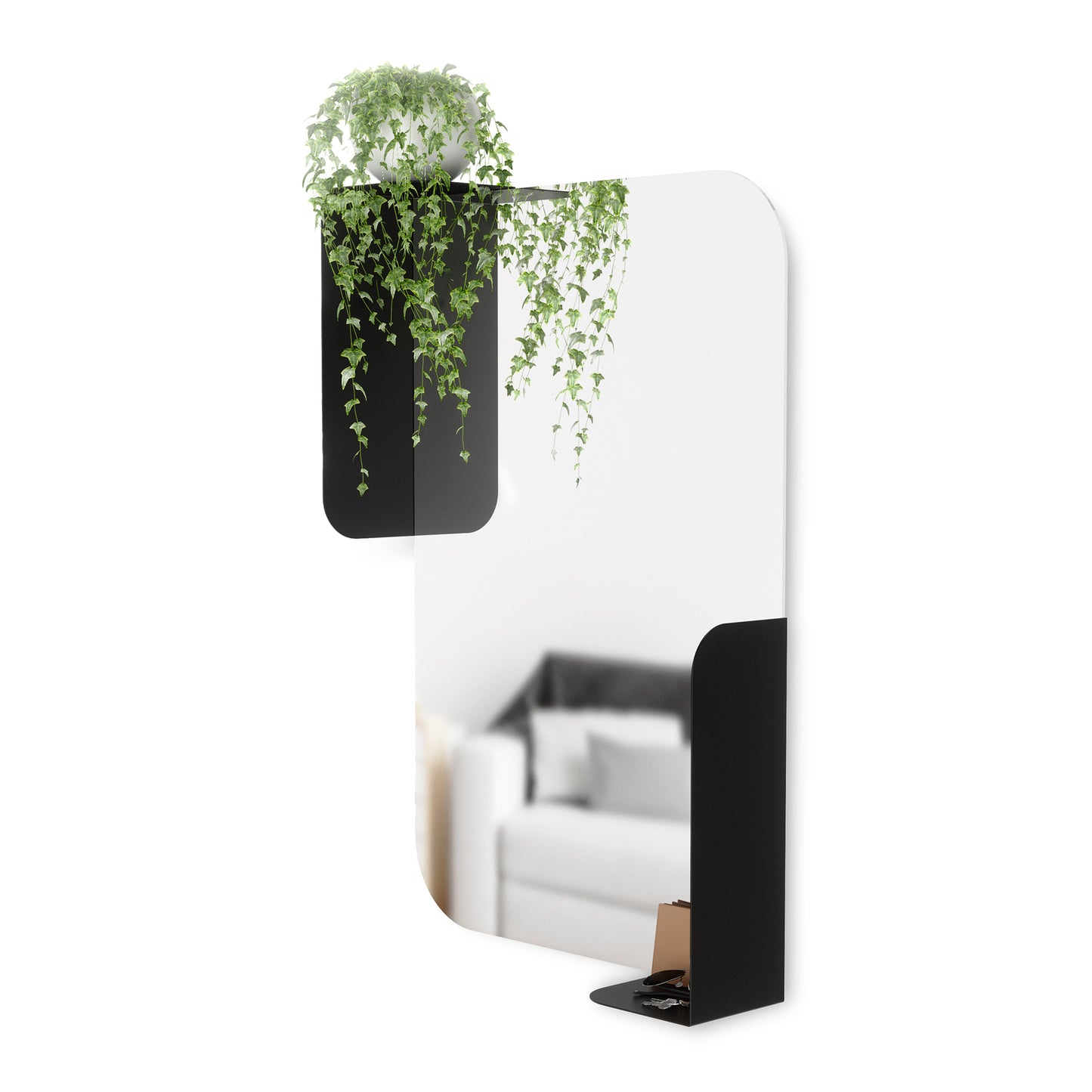 Umbra Alcove peili musta