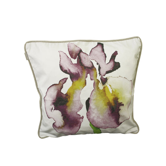 Linum Iris tyynynpäällinen 50x50 kuvallinen/beige