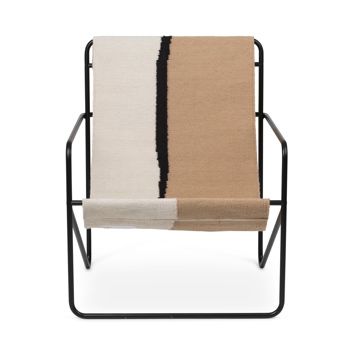 Ferm Living Desert lepotuoli musta/soil