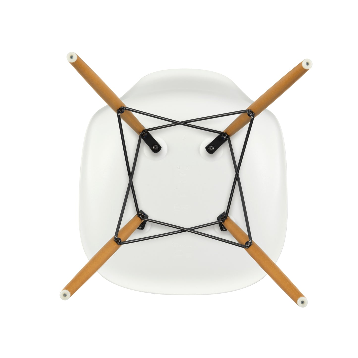 Vitra Eames DSW tuoli valkoinen/vaahtera