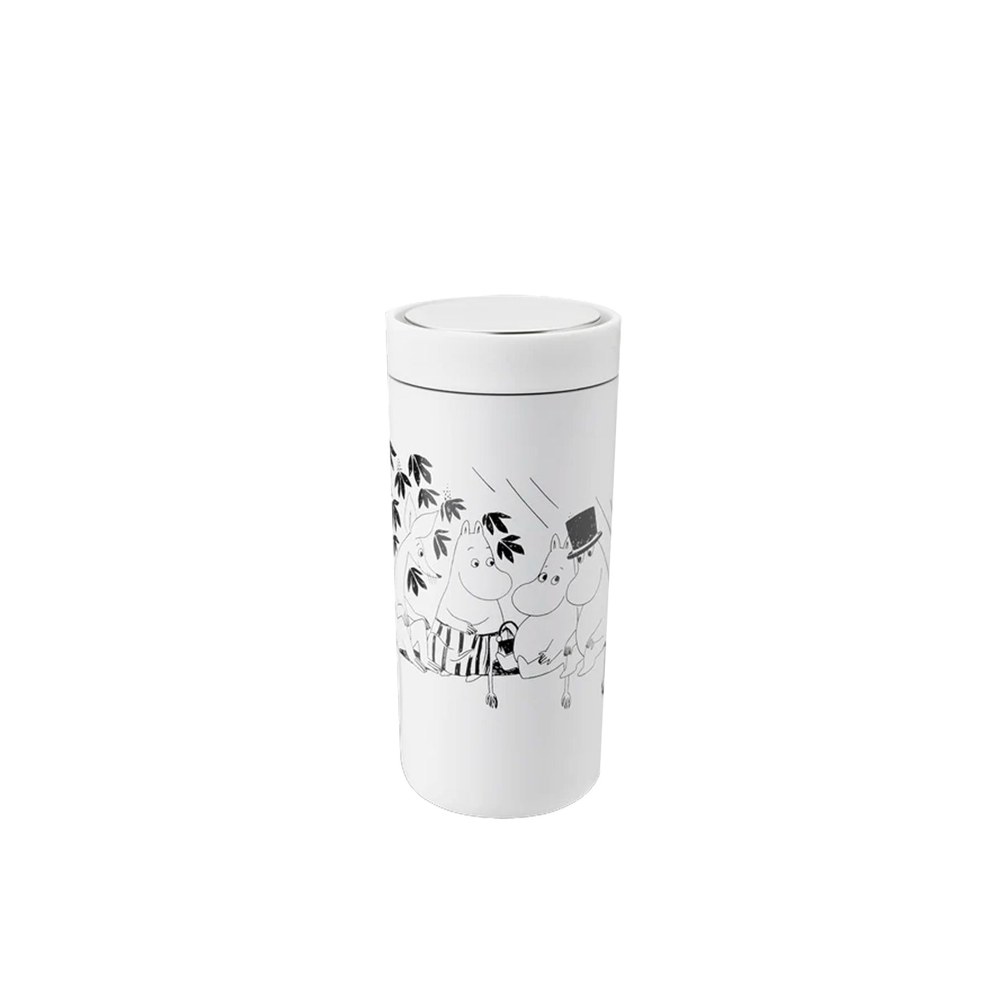Stelton To Go Click termosmuki 0,2l Moomin valkoinen