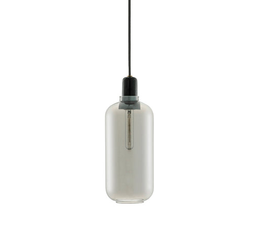 Normann Copenhagen Amp valaisin iso savunharmaa/musta