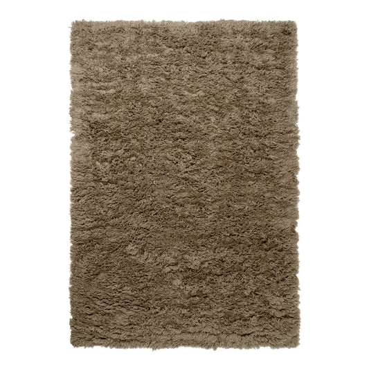 Ferm Living Meadow L matto tumma beige