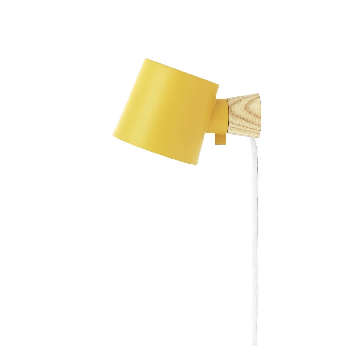 Normann Copenhagen Rise seinävalaisin keltainen