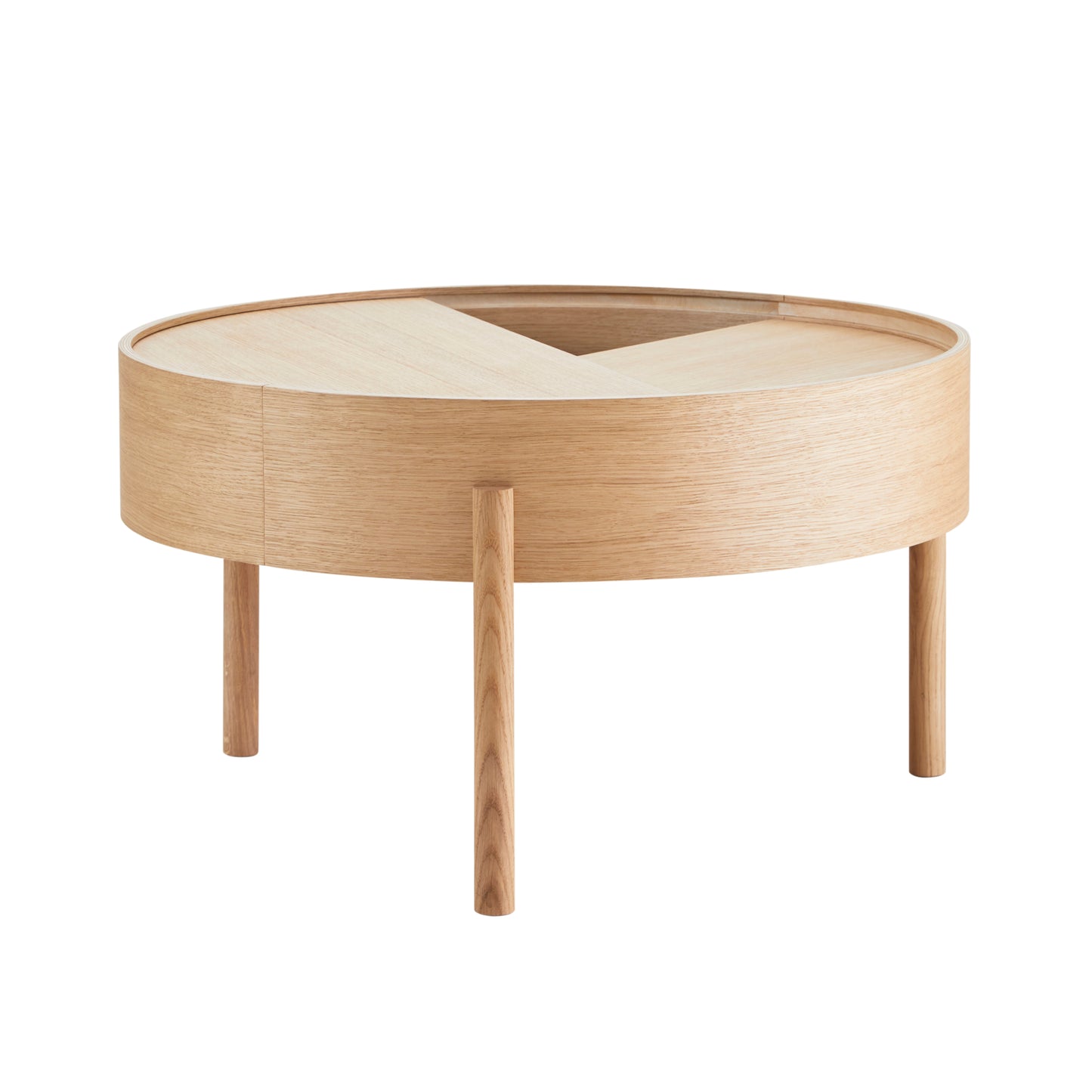 WOUD Arc sohvapöytä 66cm öljytty tammi