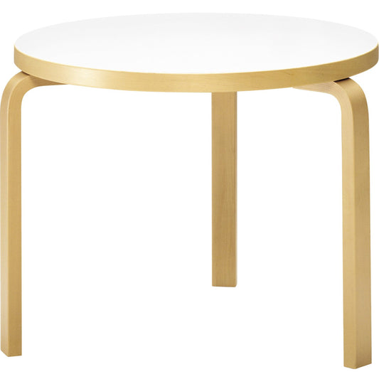 Artek 90B pöytä valkoinen laminaatti 74 cm