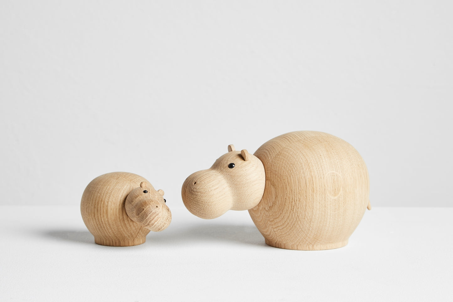 WOUD Hibo Hippopotamus medium tammi
