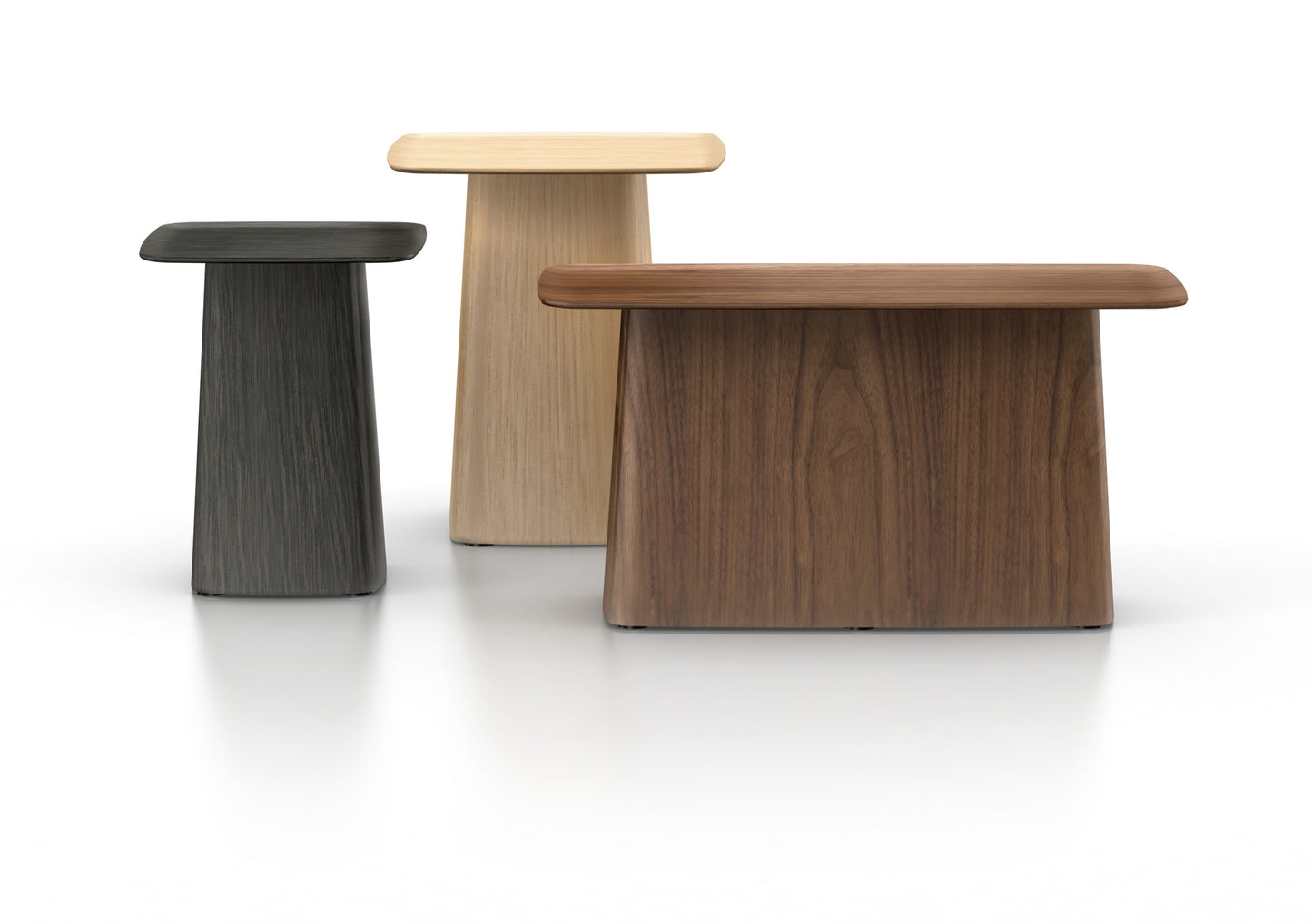 Vitra Wooden Side Table iso pähkinä