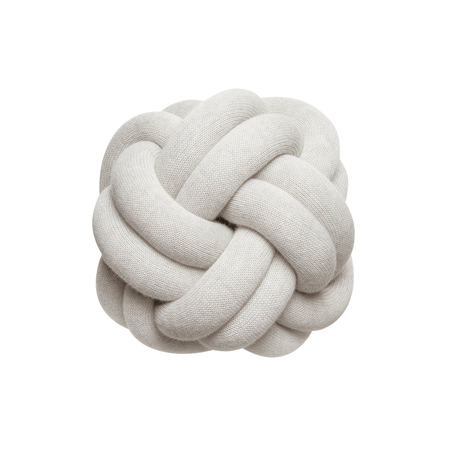 Design House Stockholm Knot tyyny kermanvalkoinen