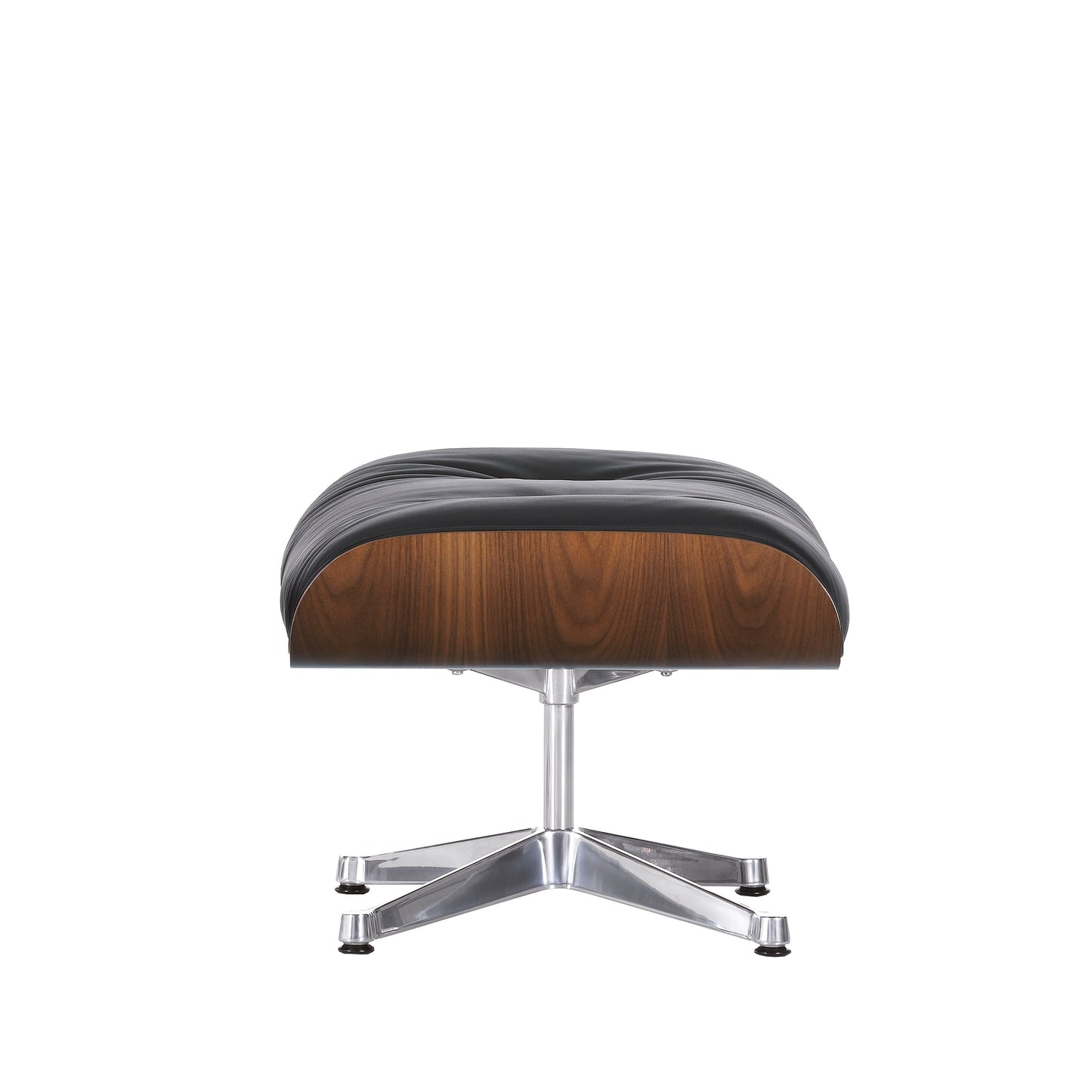 Vitra Eames Lounge Ottoman rahi, pähkinä/musta