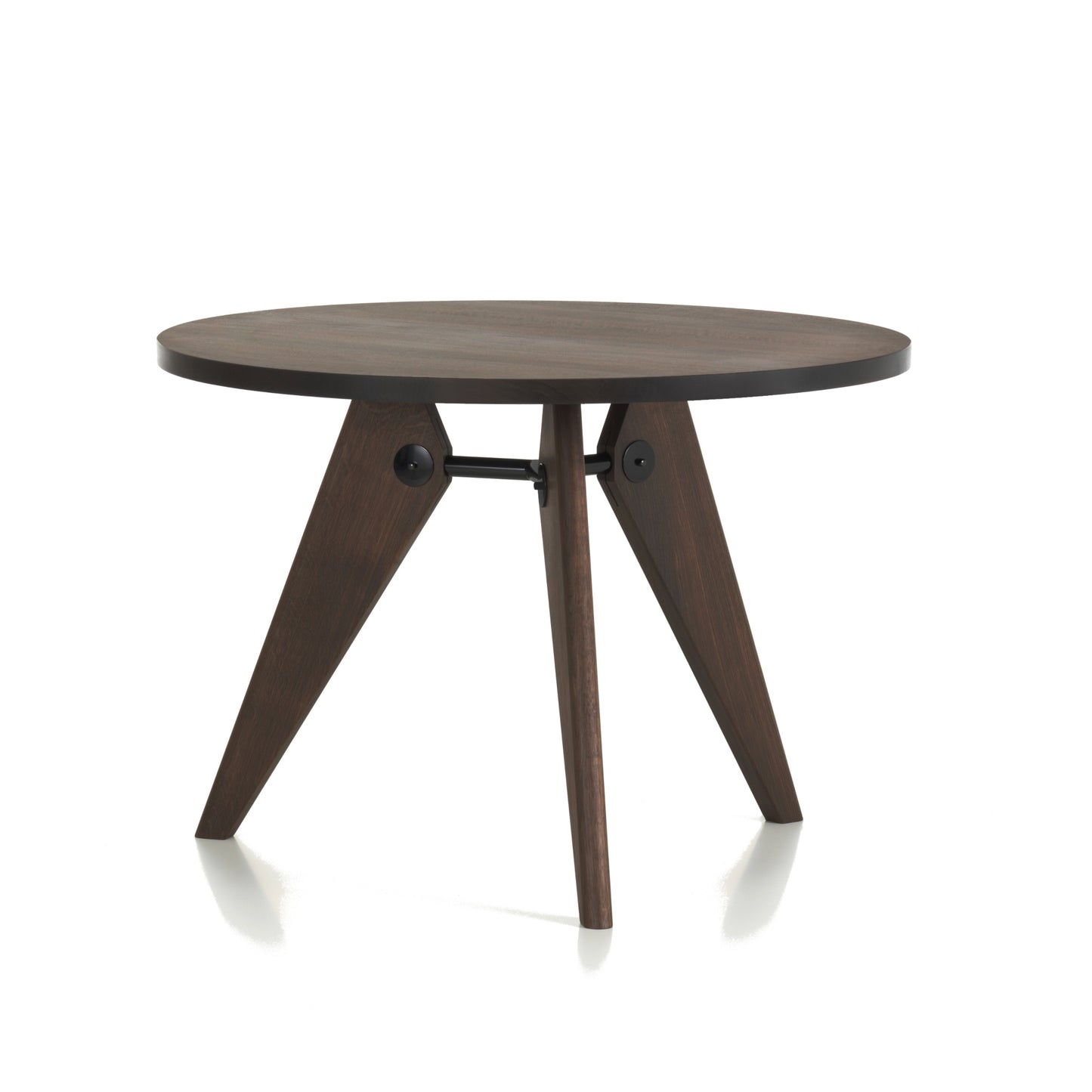 Vitra Guéridon pöytä Ø105 tumma tammi