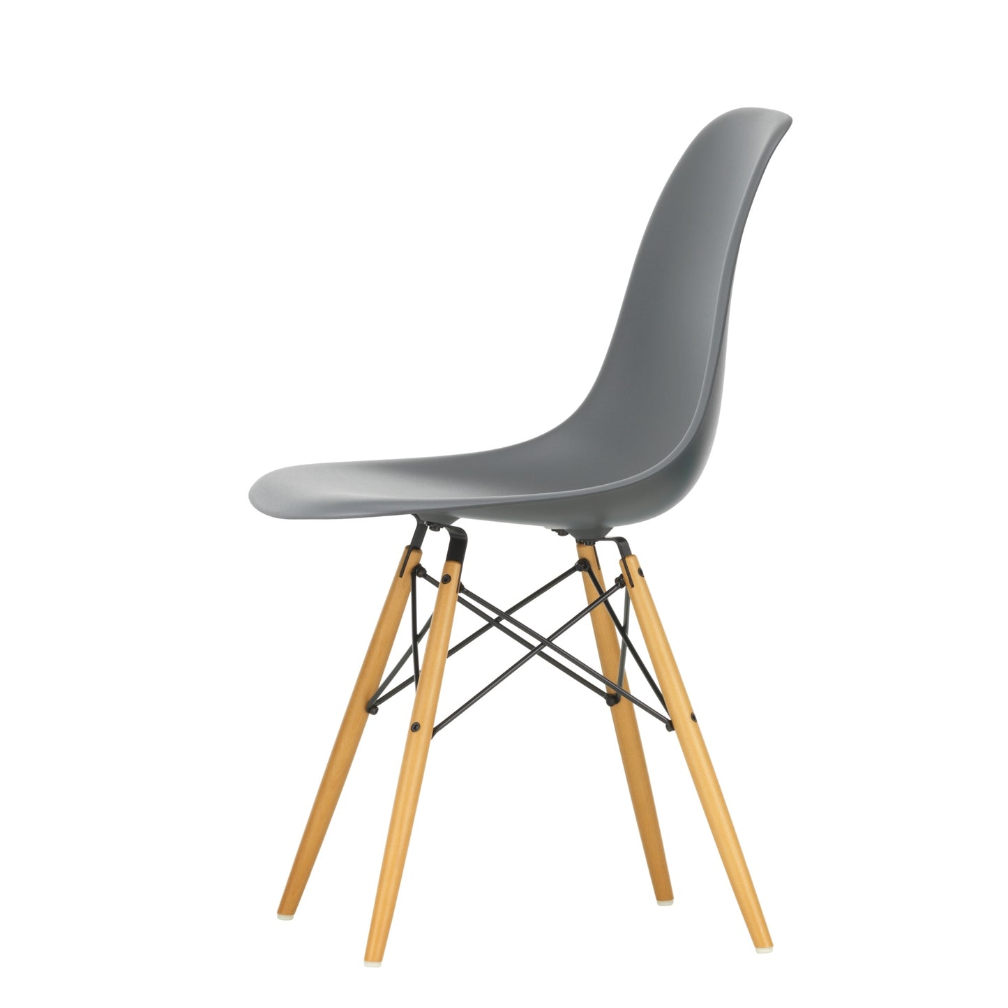 Vitra Eames DSW tuoli harmaa/vaahtera