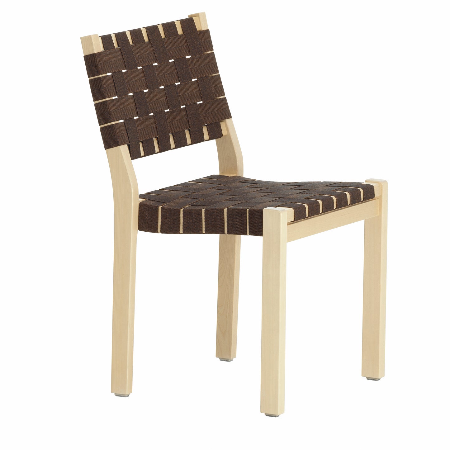 Artek 611 tuoli koivu/ruskea