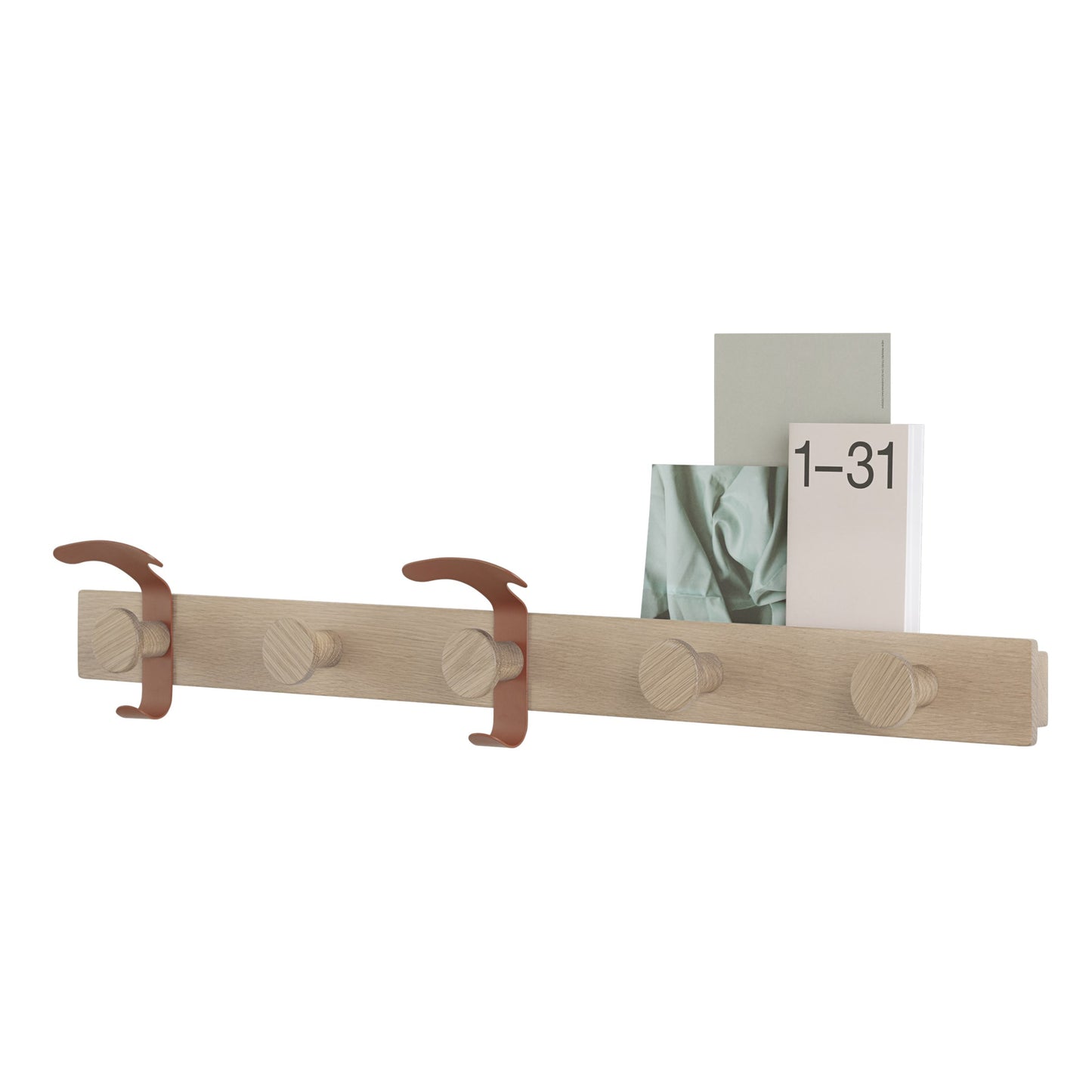 Muuto Avail naulakko tammi/ruskea