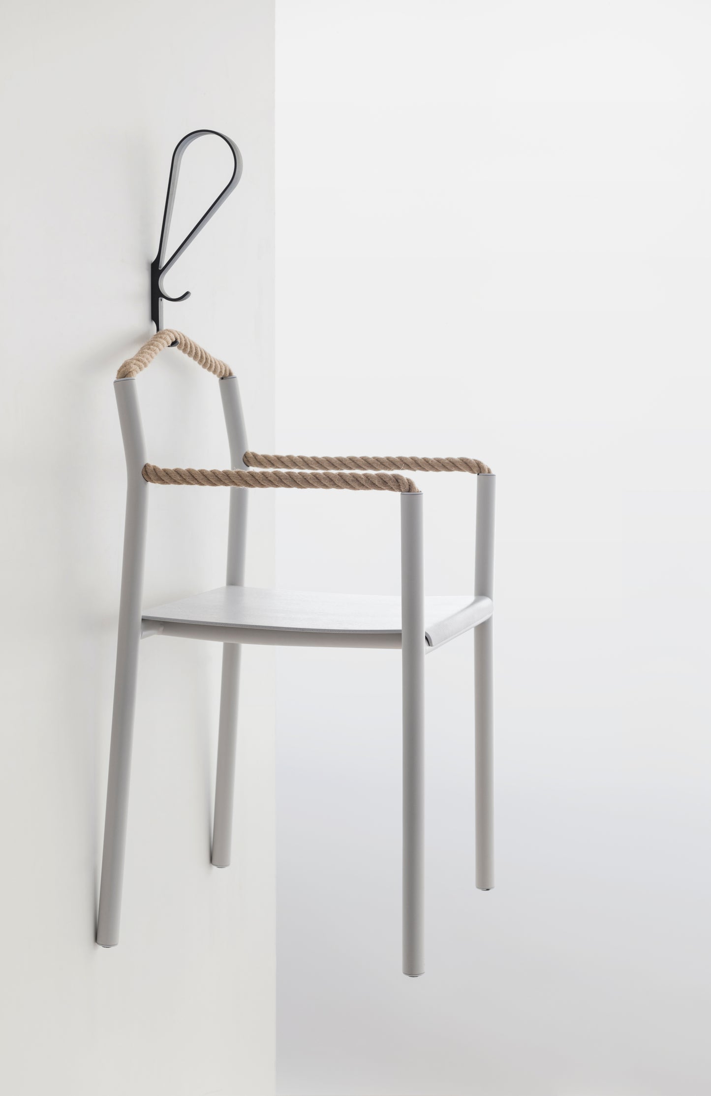 Artek Rope tuoli vaaleanharmaa