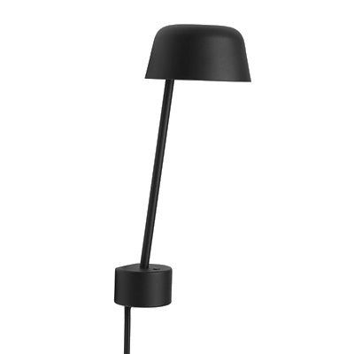 Muuto Lean seinävalaisin musta