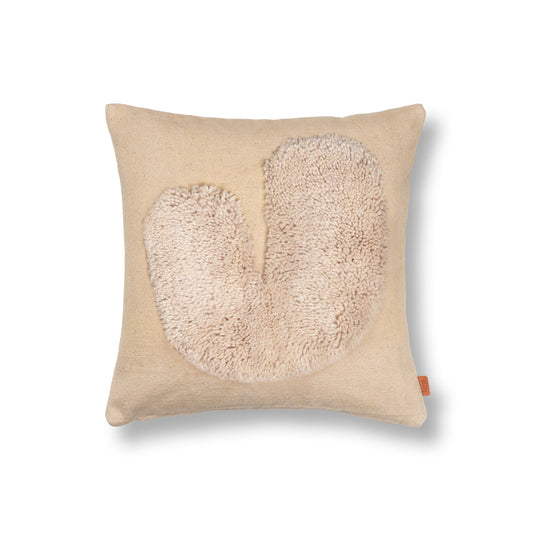 Ferm Living Lay tyyny 50x50 hiekka/luonnonvalkoinen