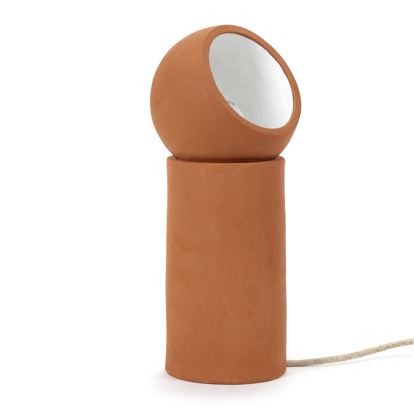 Serax Terra Light M pöytävalaisin terrakotta