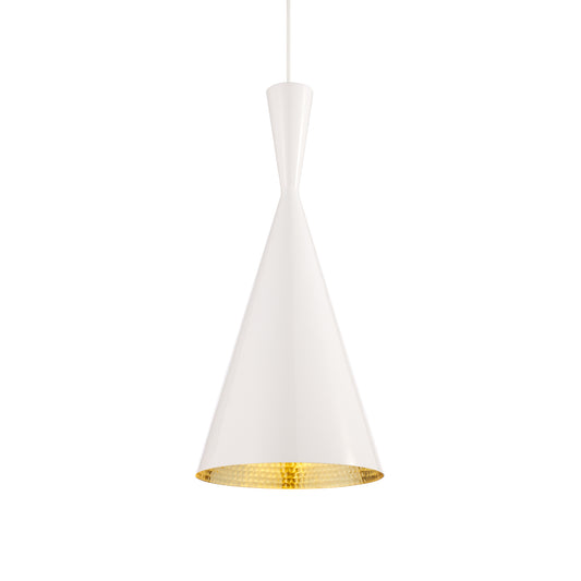 Tom Dixon Beat Light Tall valaisin valkoinen