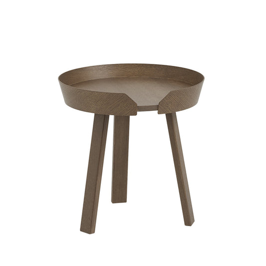 Muuto Around S tummanruskea