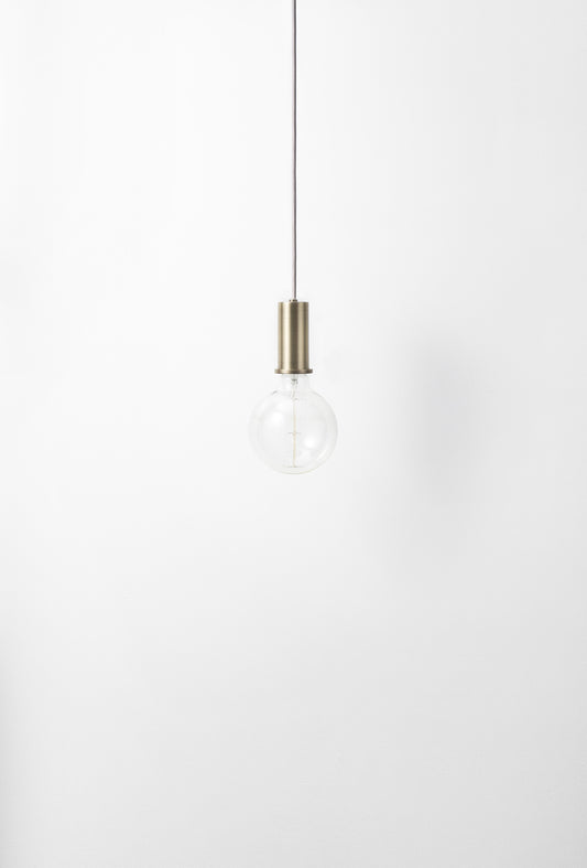Ferm Living Socket Pendant Low messinki