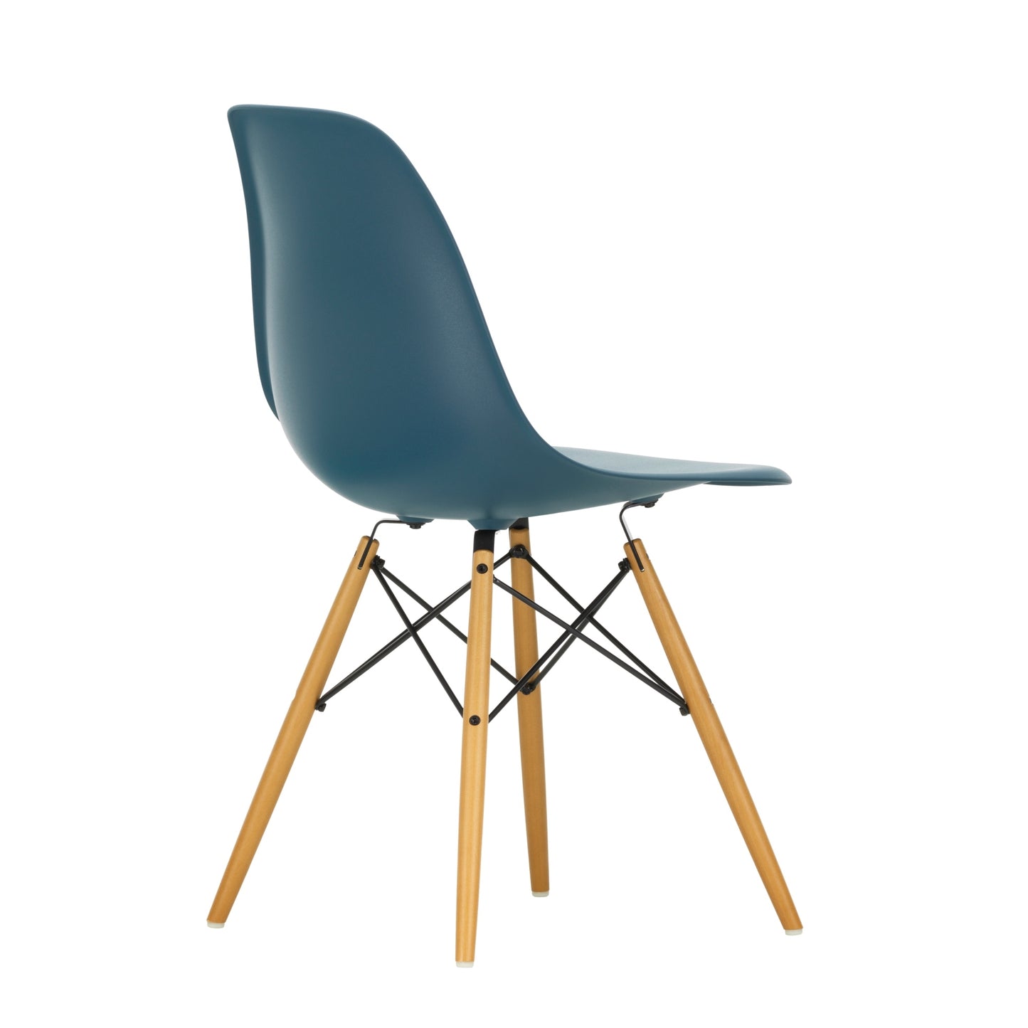 Vitra Eames DSW tuoli sininen/vaahtera